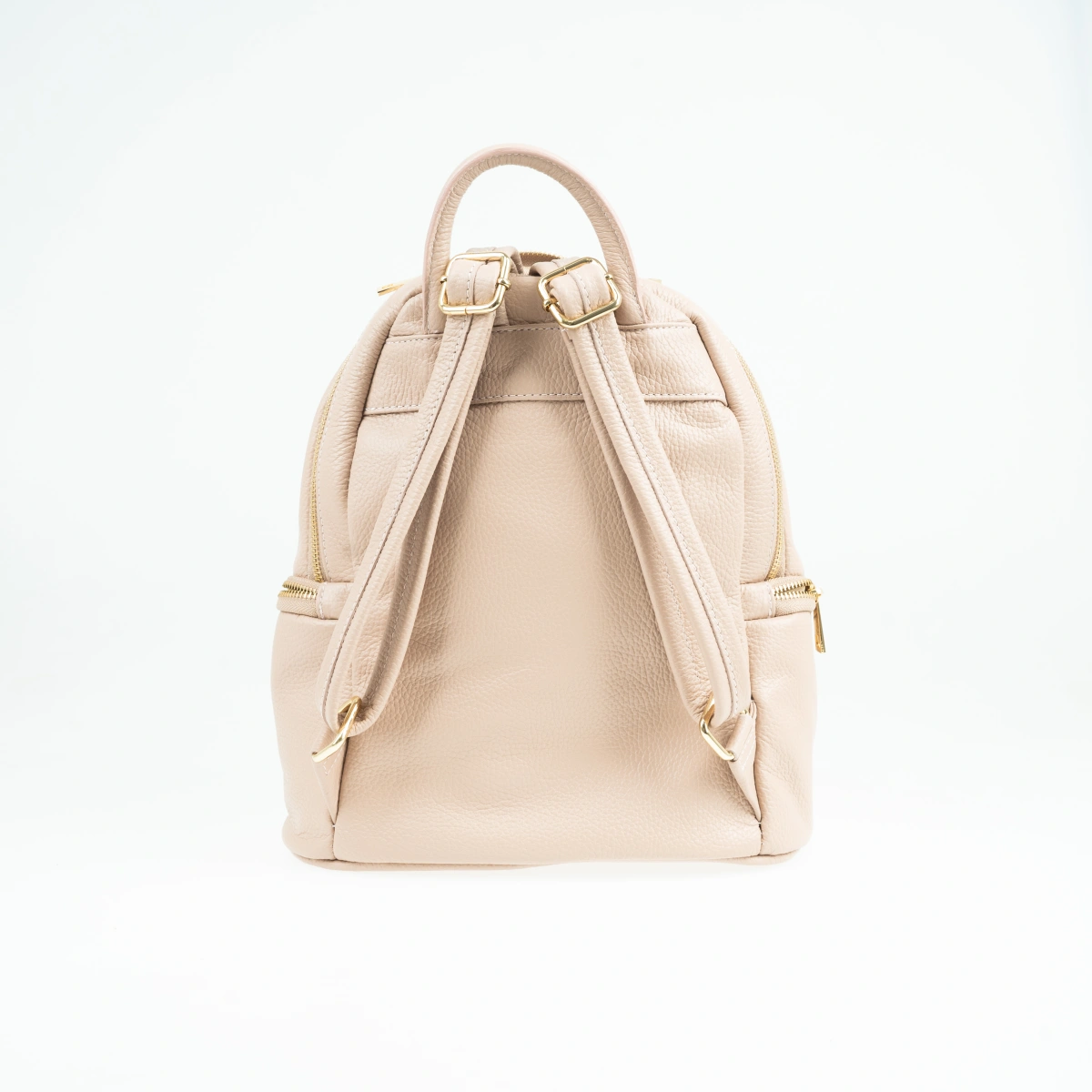 Rucsac dama din piele naturala Antonia Moretti AM1589, Roz prafuit, #2, Bagsy