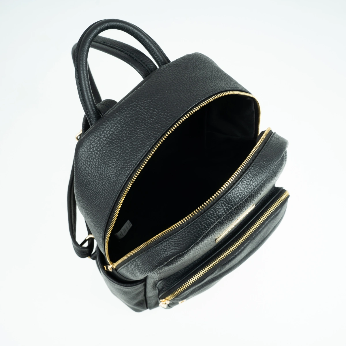 Rucsac dama din piele naturala Chiara Canotti CC1659, Negru, #4, Bagsy