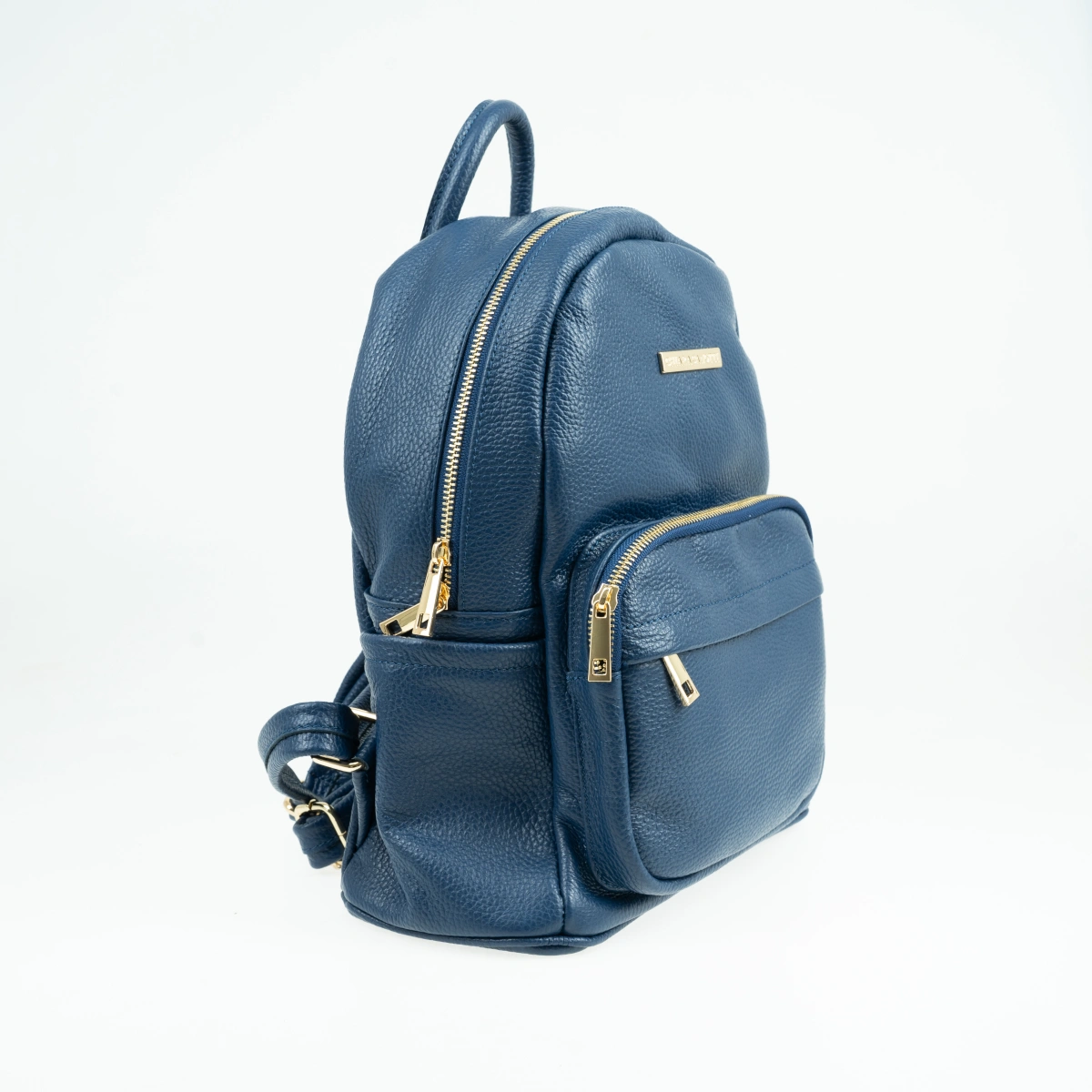 Rucsac dama din piele naturala Chiara Canotti CC1659, Albastru, #2, Bagsy