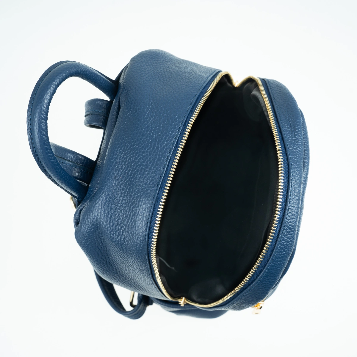 Rucsac dama din piele naturala Chiara Canotti CC1659, Albastru, #4, Bagsy