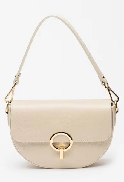 Geanta de umar din piele naturala Chiara Canotti CC1550, Bej, #1, Bagsy