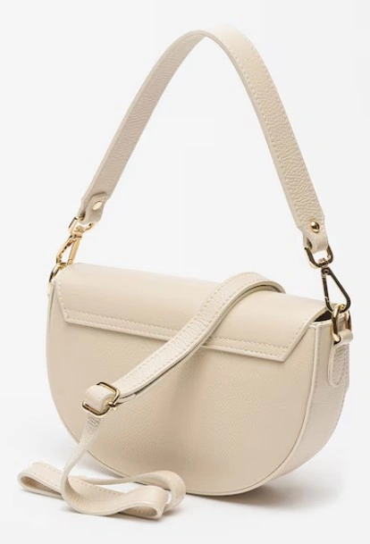 Geanta de umar din piele naturala Chiara Canotti CC1550, Bej, #2, Bagsy