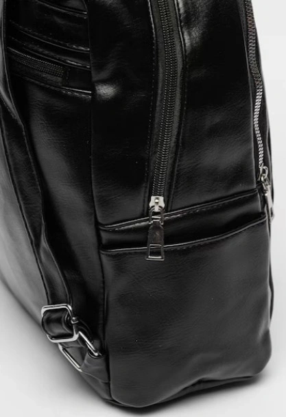 Rucsac dama Francesca Rossi FR6447, Negru, #3, Bagsy