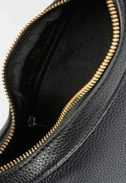 Geanta de mana din piele ecologica Francesca Rossi FR6453, Negru, #4, Bagsy