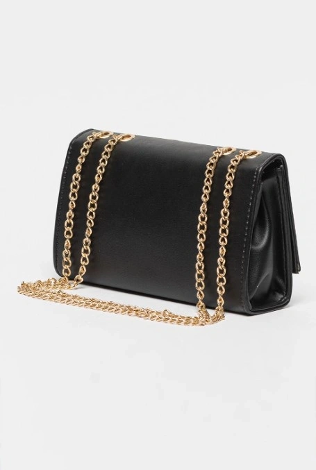 Geanta de umar din piele ecologica Francesca Rossi FR6457, Negru, #2, Bagsy