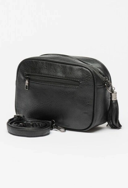 Geanta de umar din piele ecologica Francesca Rossi FR6459, Negru, #2, Bagsy