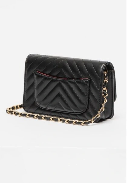 Geanta de umar din piele ecologica Francesca Rossi FR6463, Negru, Nr. 2, Bagsy