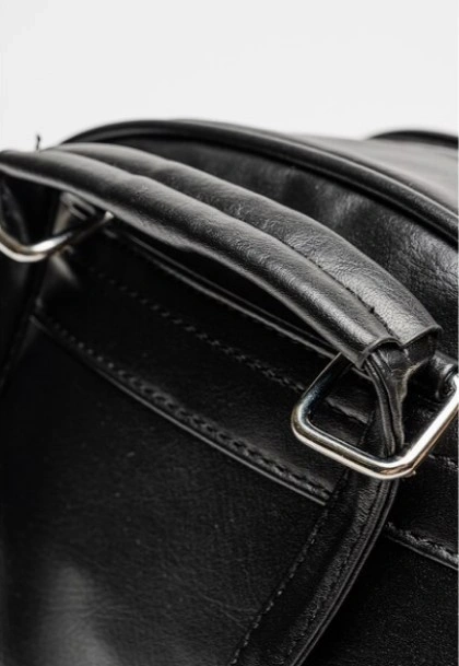 Rucsac dama din piele ecologica Francesca Rossi FR6439, Negru, #4, Bagsy