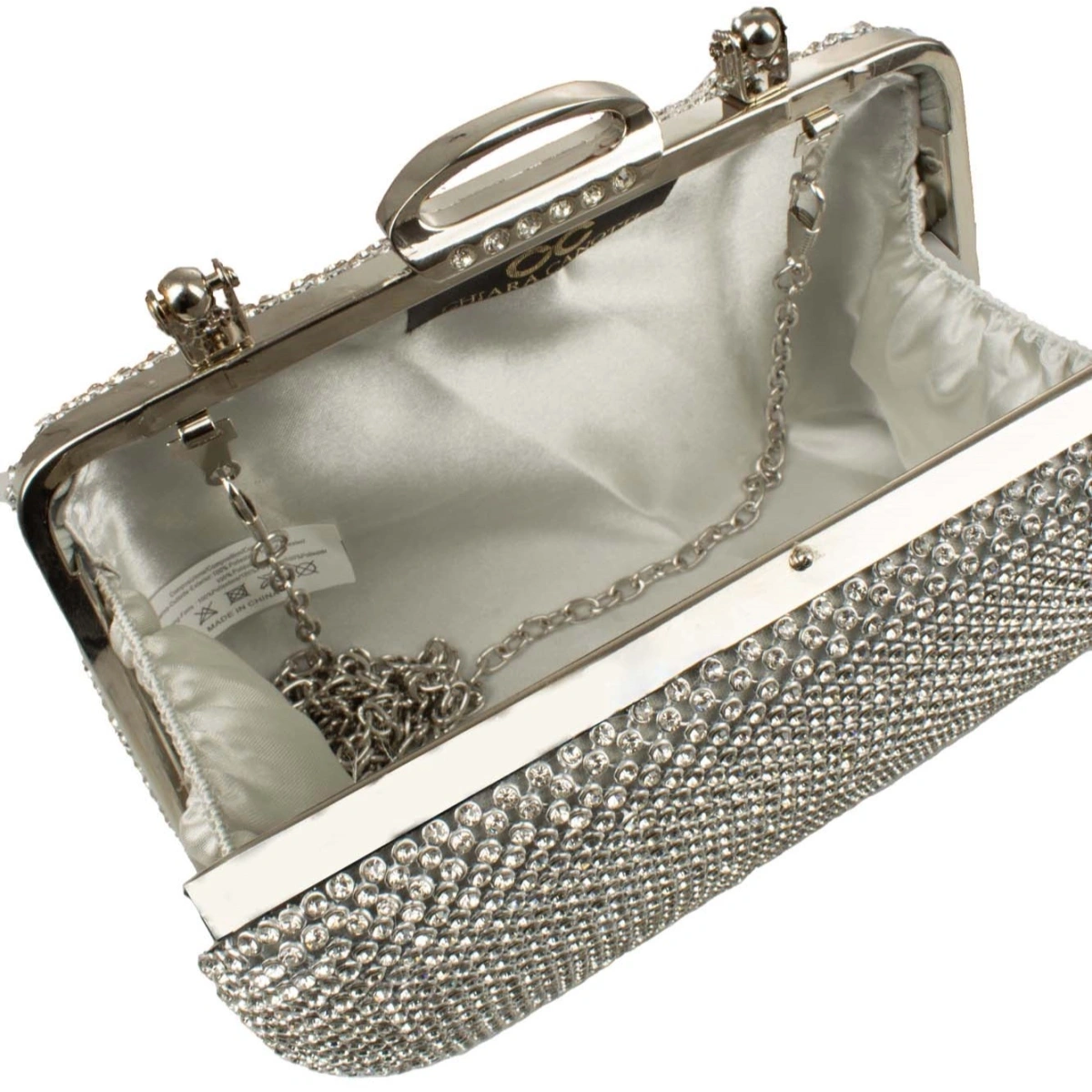 Geanta de ocazie Chiara Canotti CC1681, Argintiu, Nr. 3, Bagsy