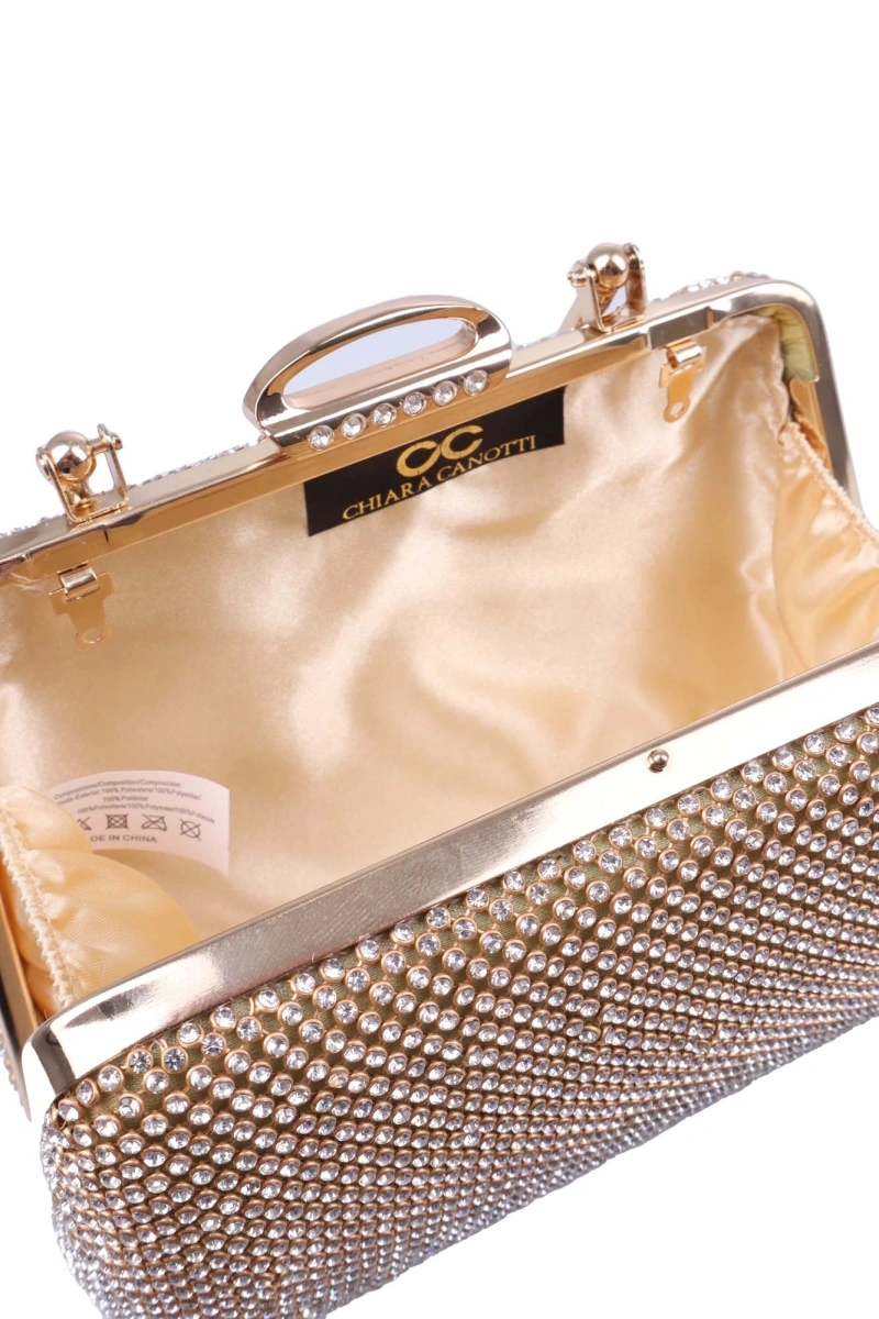 Geanta de ocazie Chiara Canotti CC1681, Auriu, #3, Bagsy