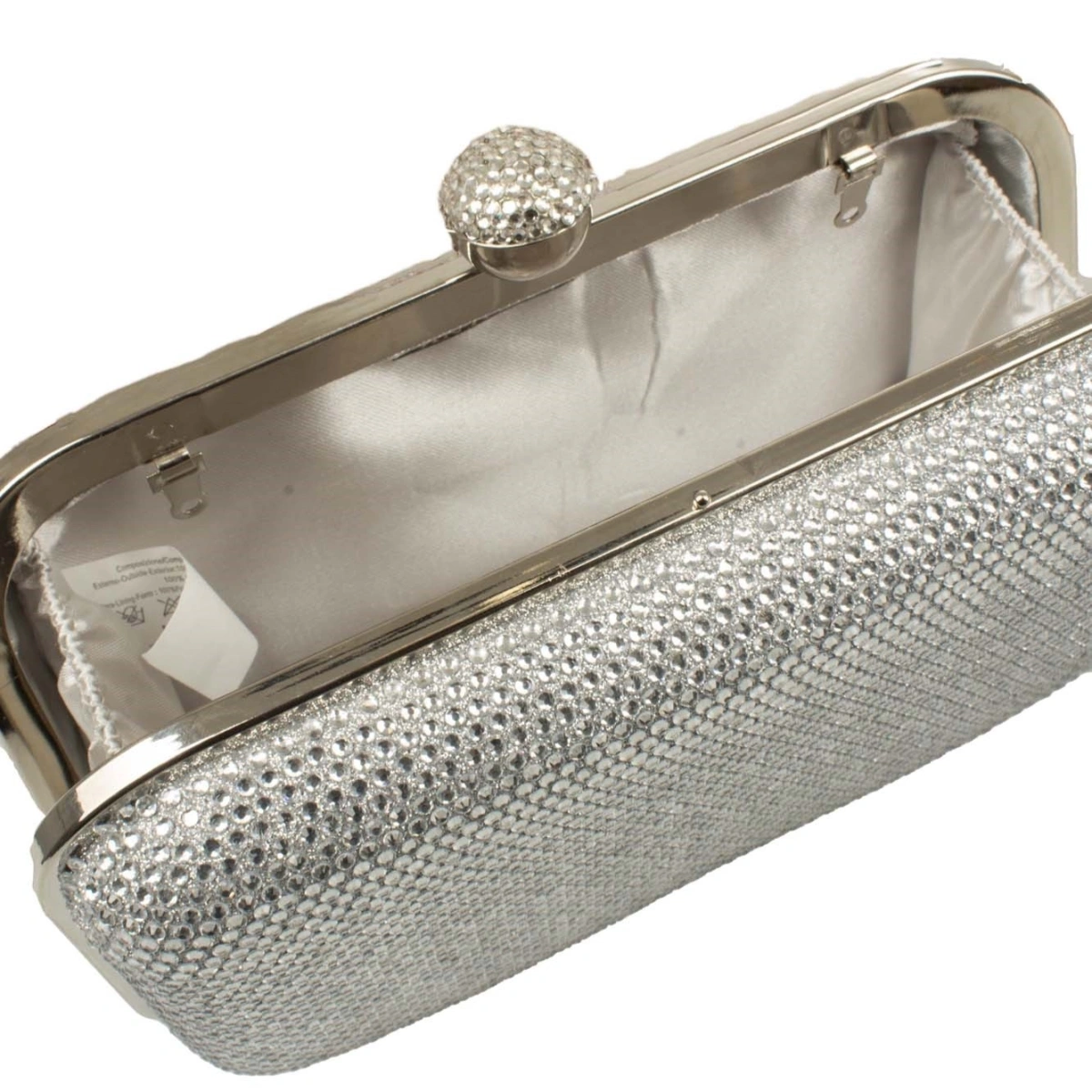 Geanta de ocazie Antonia Moretti AM1687, Argintiu, #3, Bagsy