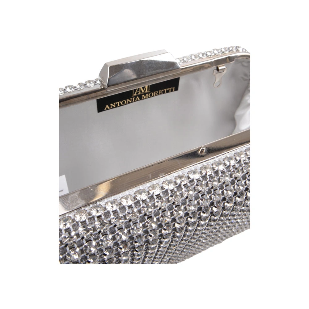 Geanta de ocazie Antonia Moretti AM1688, Argintiu, #3, Bagsy