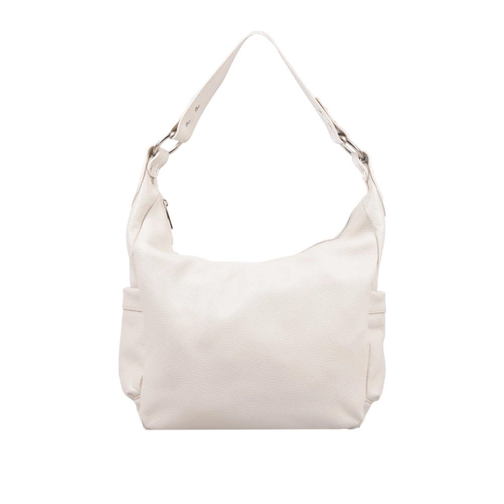 Geanta de umar din piele naturala Chiara Canotti CC1575, Bej, #1, Bagsy