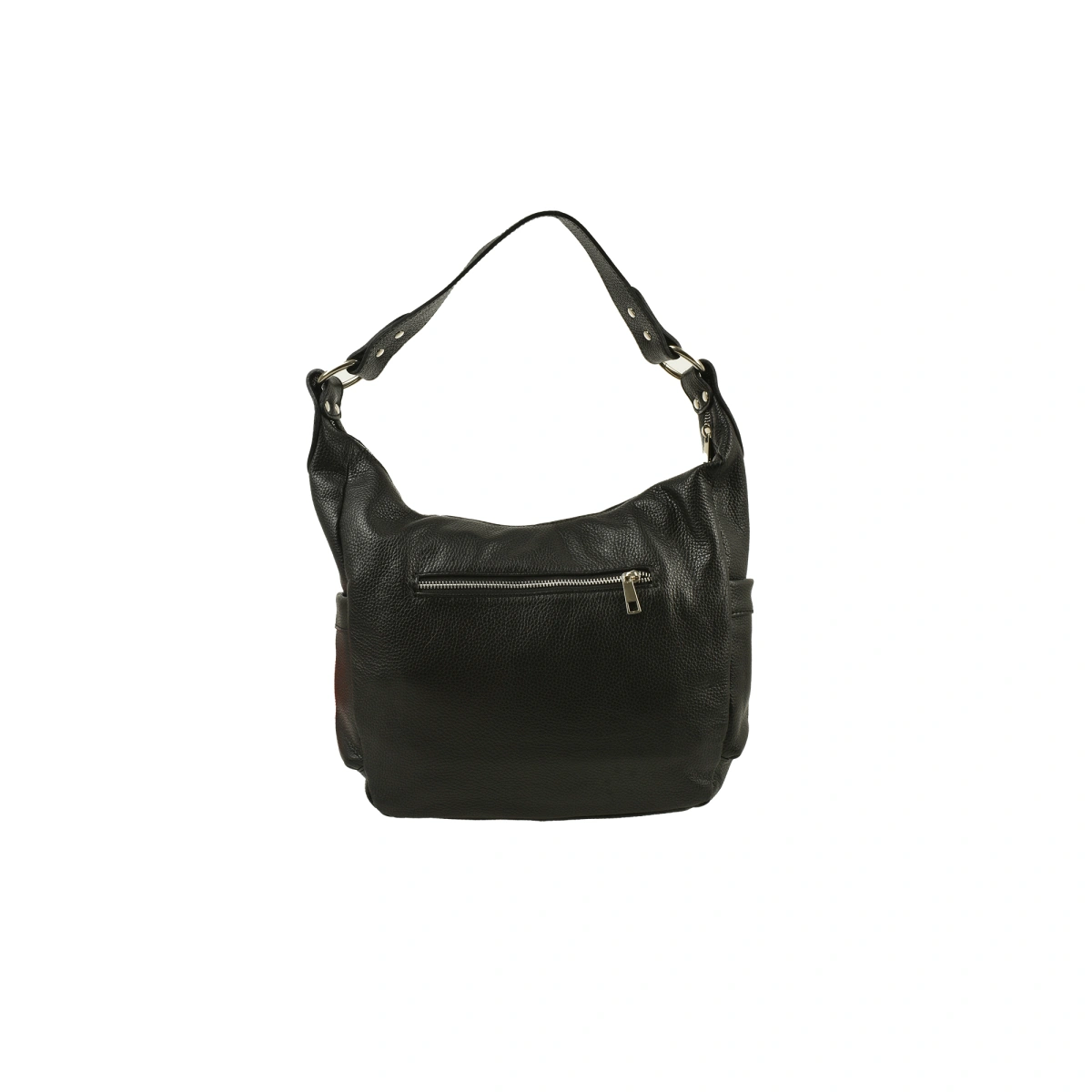 Geanta de umar din piele naturala Chiara Canotti CC1575, Negru, #3, Bagsy