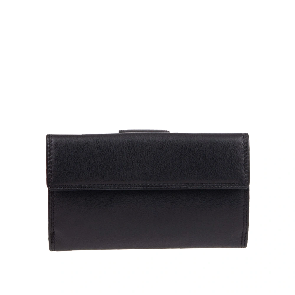 Portofel dama din piele naturala Chiara Canotti CC1673, Negru, #3, Bagsy