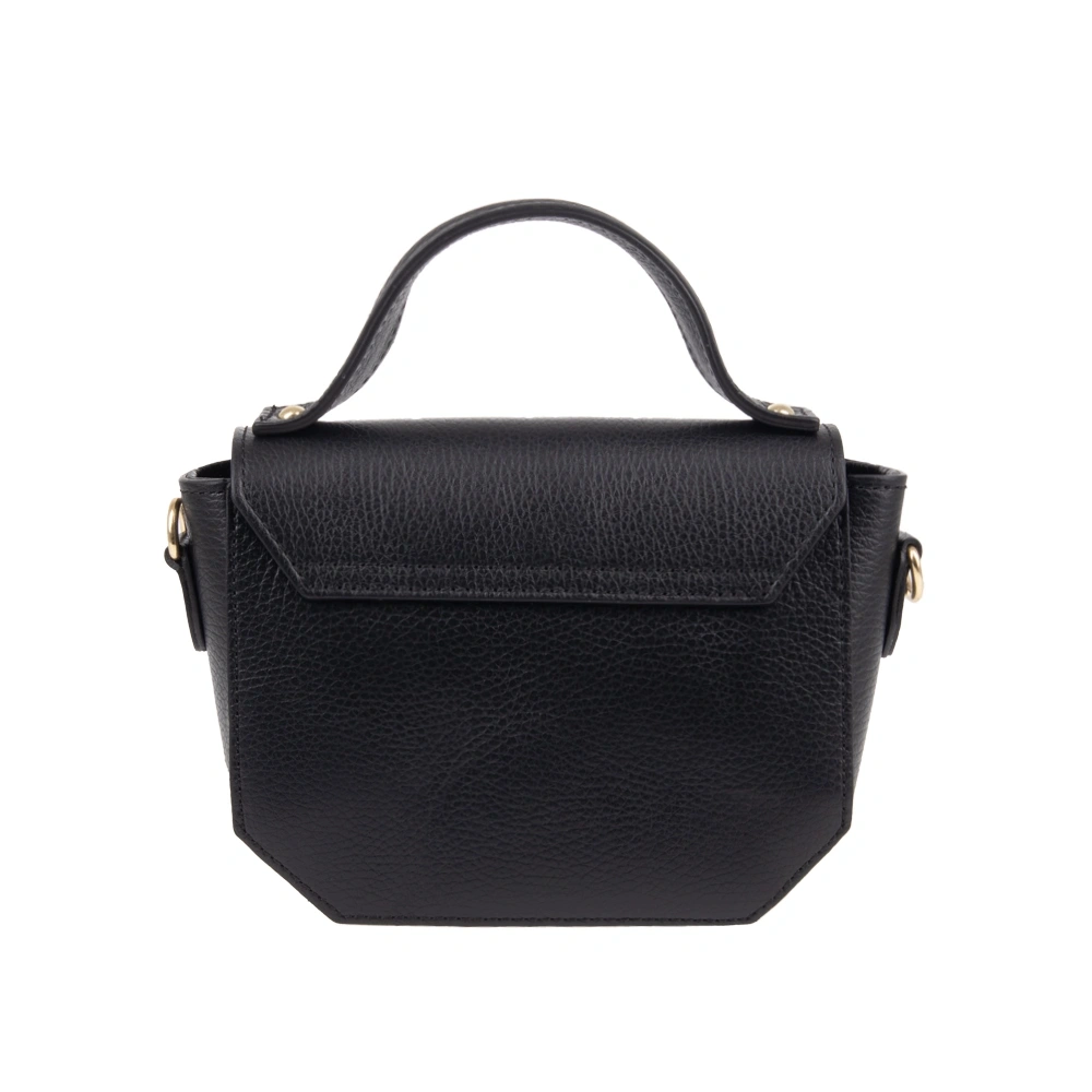 Geanta de umar din piele naturala Chiara Canotti CC1691, Negru, #3, Bagsy