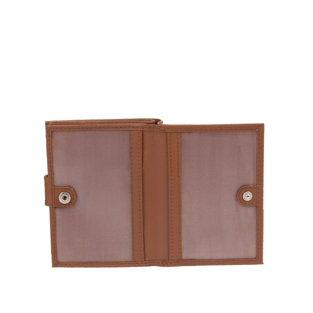 Portofel dama din piele naturala Antonia Moretti AM1692, Cognac, #6, Bagsy