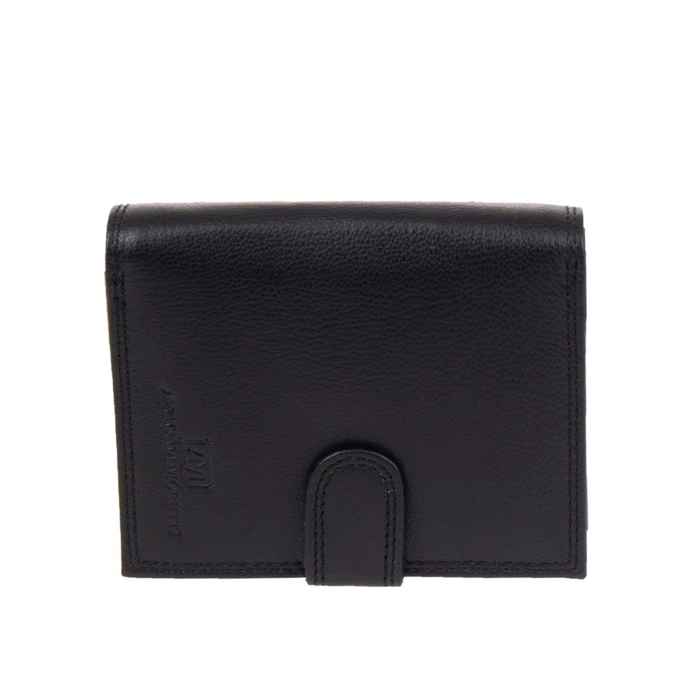 Portofel dama din piele naturala Antonia Moretti AM1692, Nero, #2, Bagsy