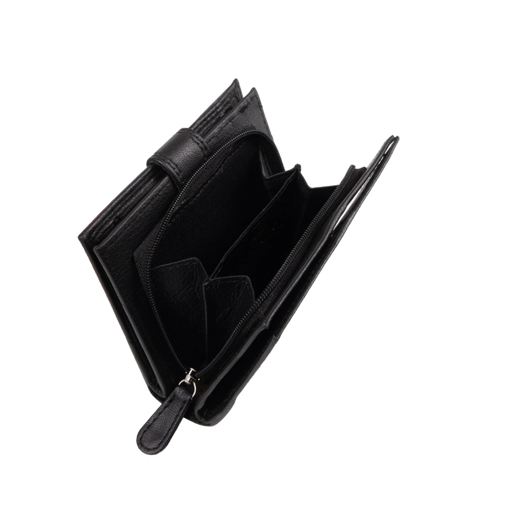 Portofel dama din piele naturala Antonia Moretti AM1692, Nero, #7, Bagsy