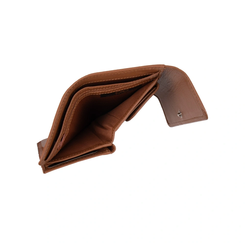 Portofel dama din piele naturala Chiara Canotti CC1694, Cognac, #6, Bagsy