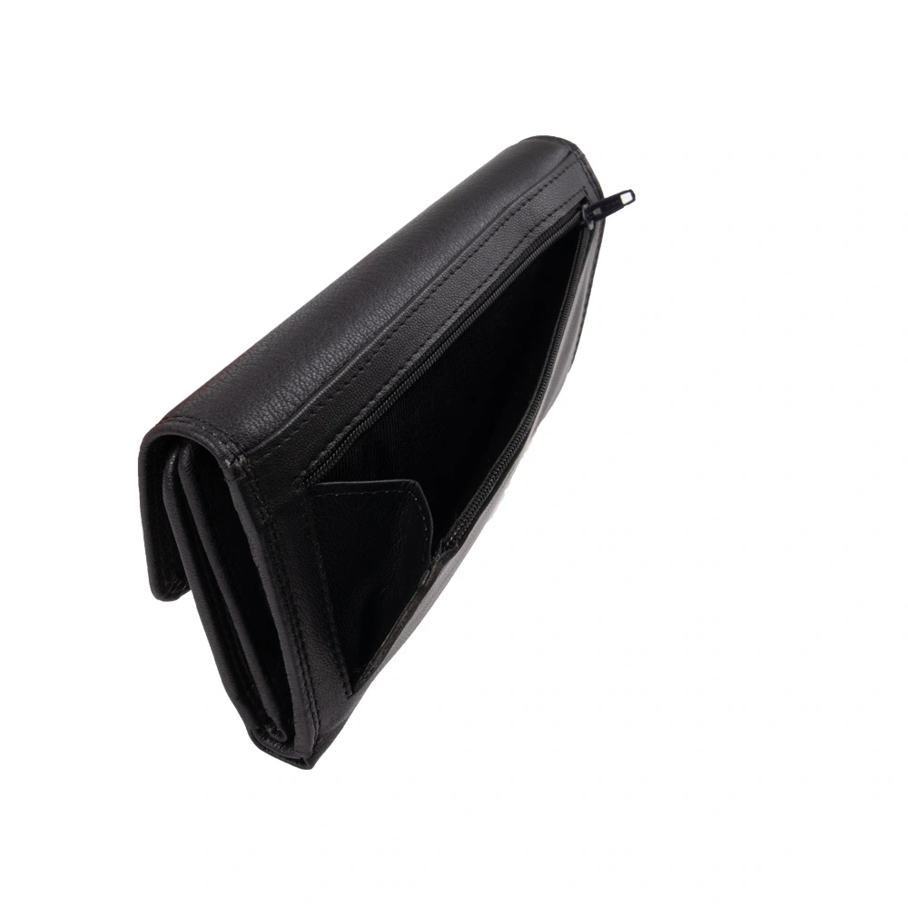 Portofel dama din piele naturala Chiara Canotti CC1694, Nero, #7, Bagsy