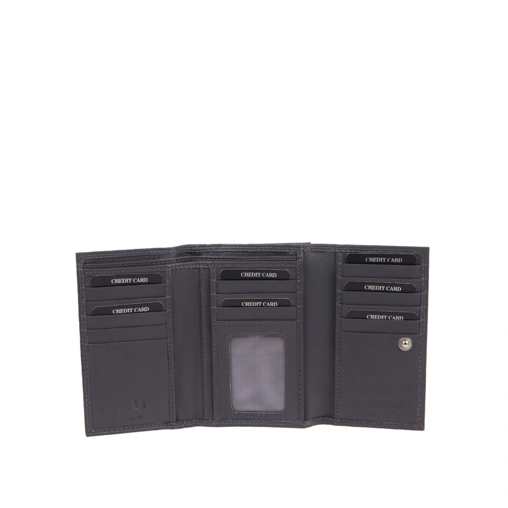 Portofel dama din piele naturala Patrizia Lucchini PL1695, Gri, #5, Bagsy