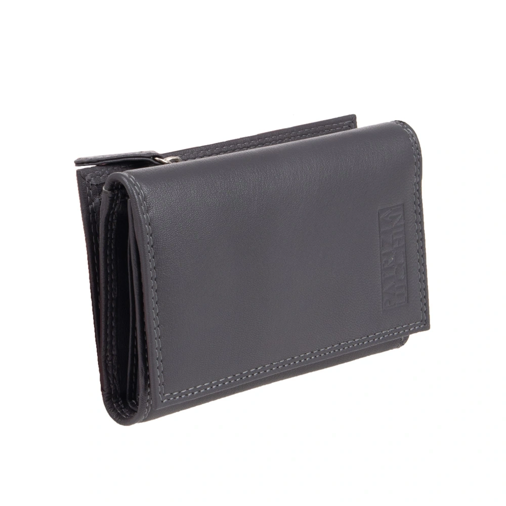 Portofel dama din piele naturala Patrizia Lucchini PL1695, Gri, #4, Bagsy