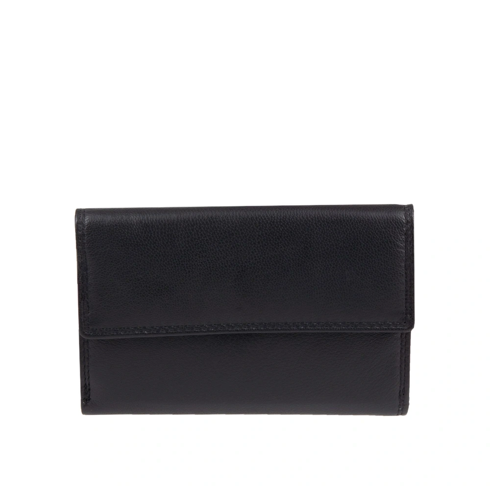 Portofel dama din piele naturala Chiara Canotti CC1697, Negru, #4, Bagsy