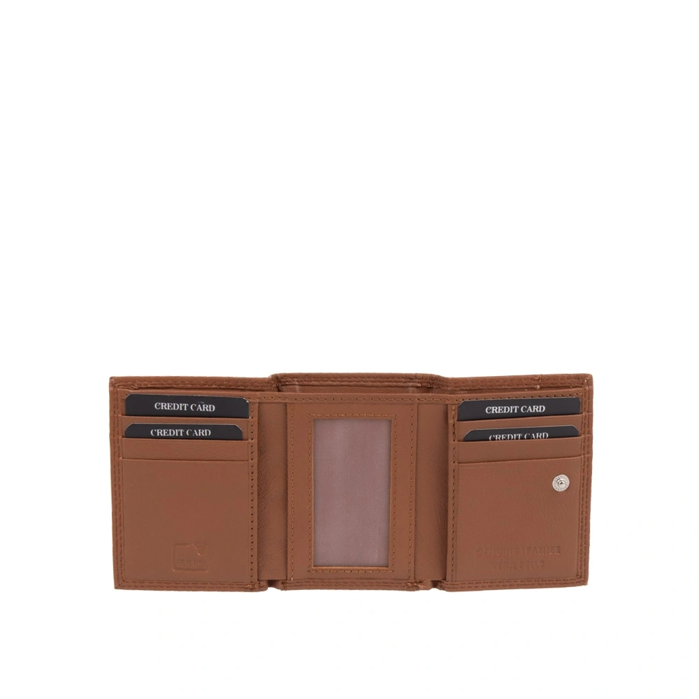 Portofel dama din piele naturala Patrizia Lucchini PL1698, Cognac, #4, Bagsy