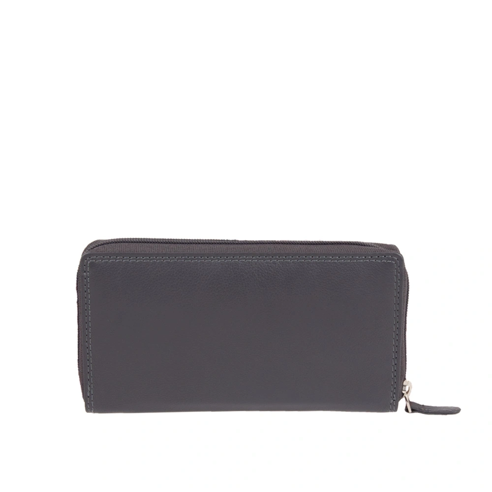 Portofel dama din piele naturala Patrizia Lucchini PL1699, Gri, #2, Bagsy