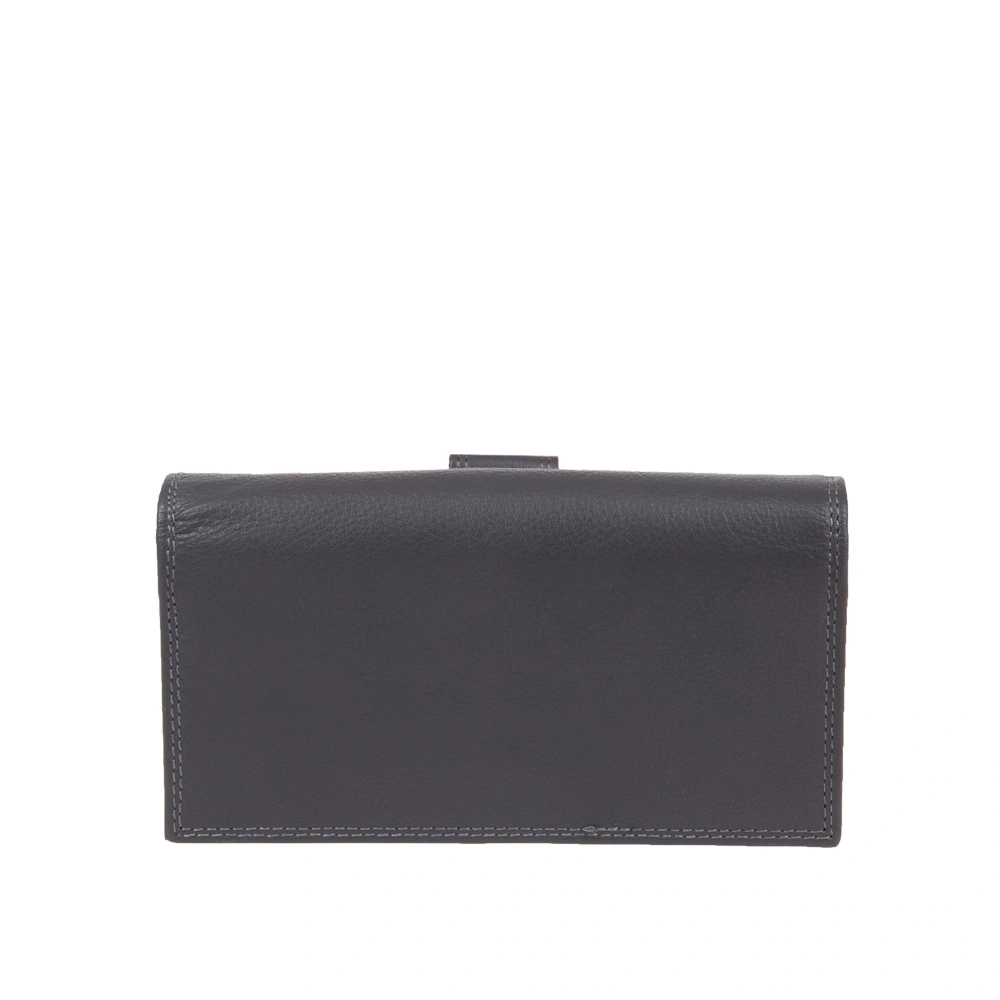 Portofel dama din piele naturala Chiara Canotti CC1674, Gri, Nr. 3, Bagsy