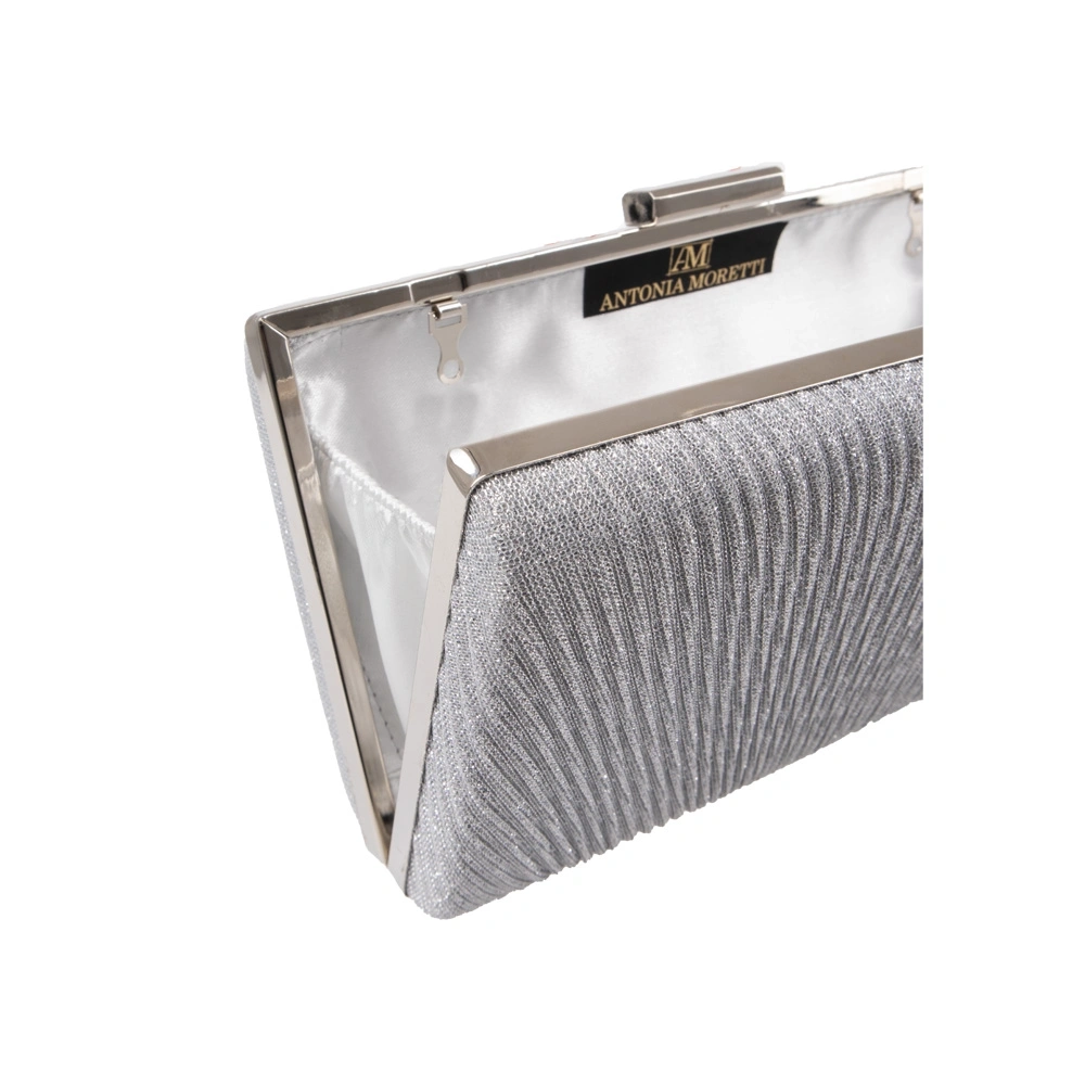 Geanta de ocazie Antonia Moretti AM1703, Argintiu, #5, Bagsy