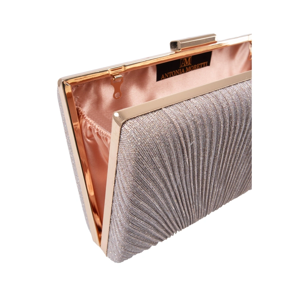 Geanta de ocazie Antonia Moretti AM1703, Sampanie, #5, Bagsy