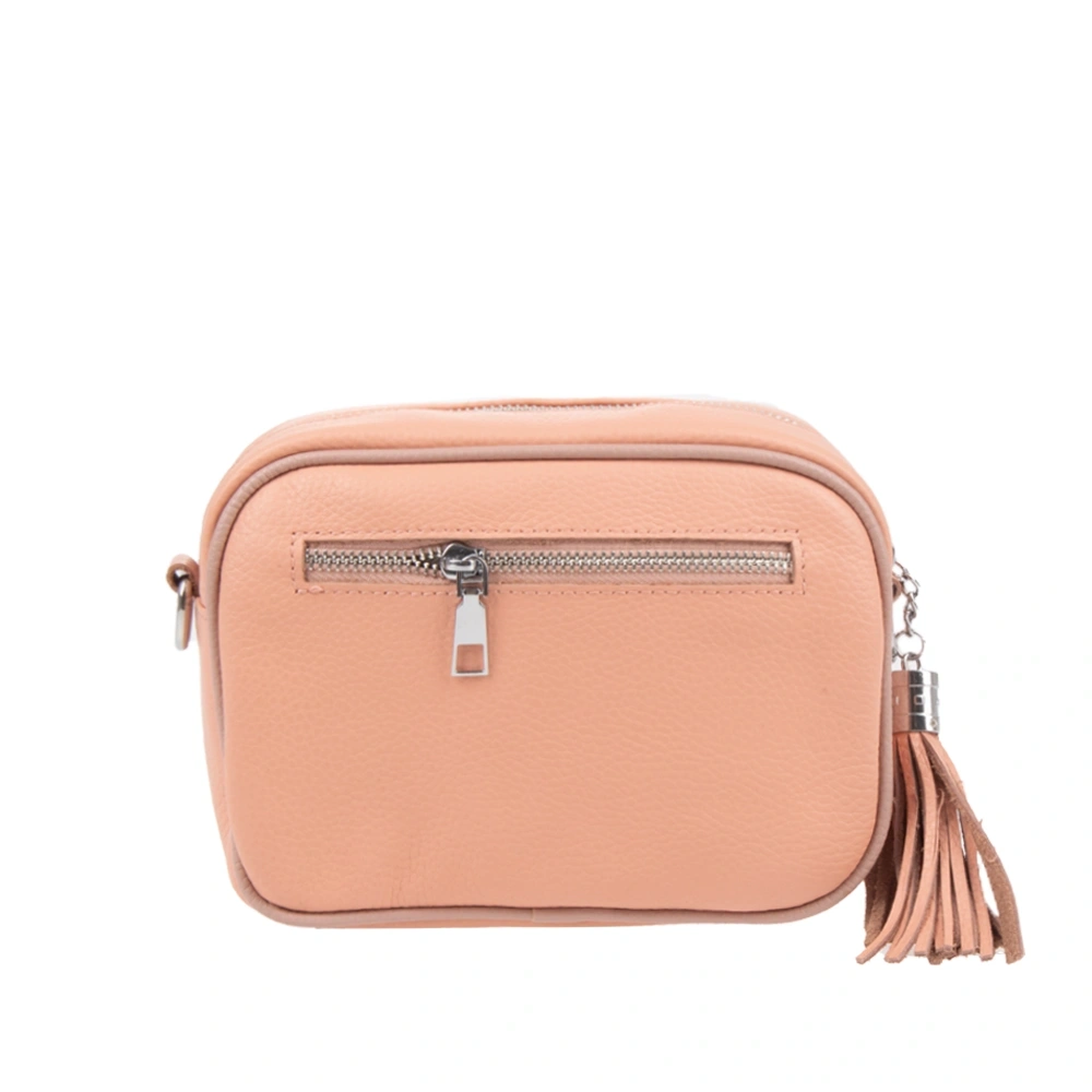 Geanta de umar din piele naturala Chiara Canotti CC1707, Roz, #3, Bagsy