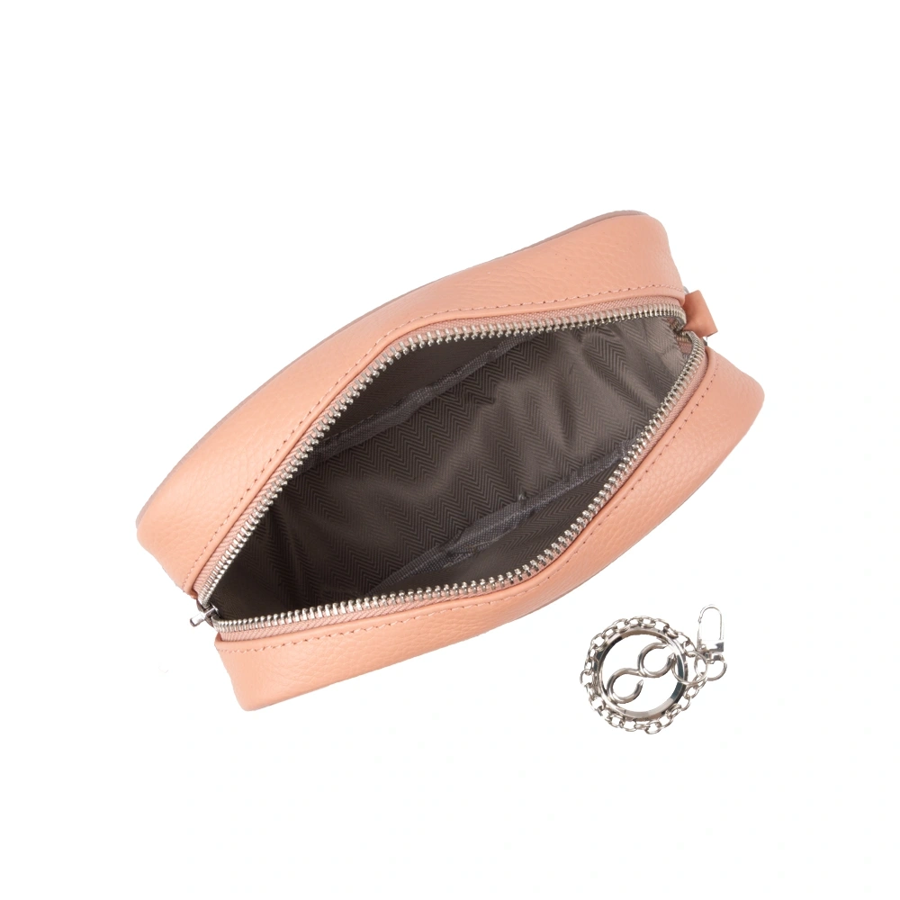 Geanta de umar din piele naturala Chiara Canotti CC1707, Roz, #4, Bagsy