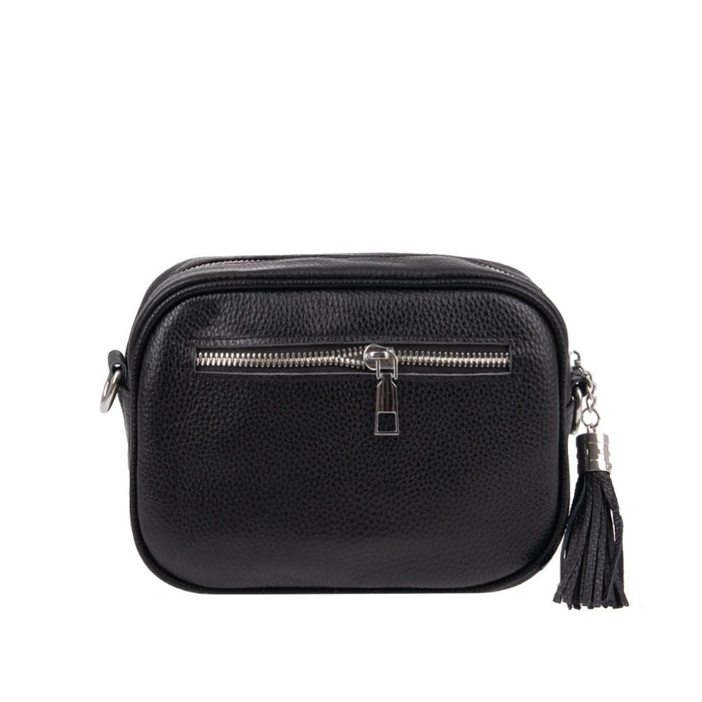 Geanta de umar din piele naturala Chiara Canotti CC1707, Negru, #3, Bagsy