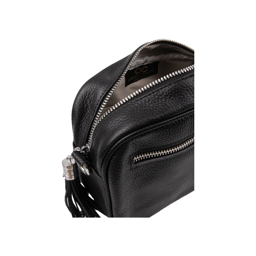 Geanta de umar din piele naturala Chiara Canotti CC1707, Negru, #5, Bagsy