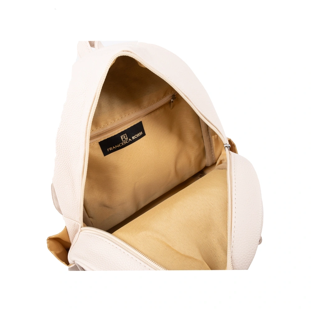 Rucsac dama Francesca Rossi FR6499, Bej, #4, Bagsy