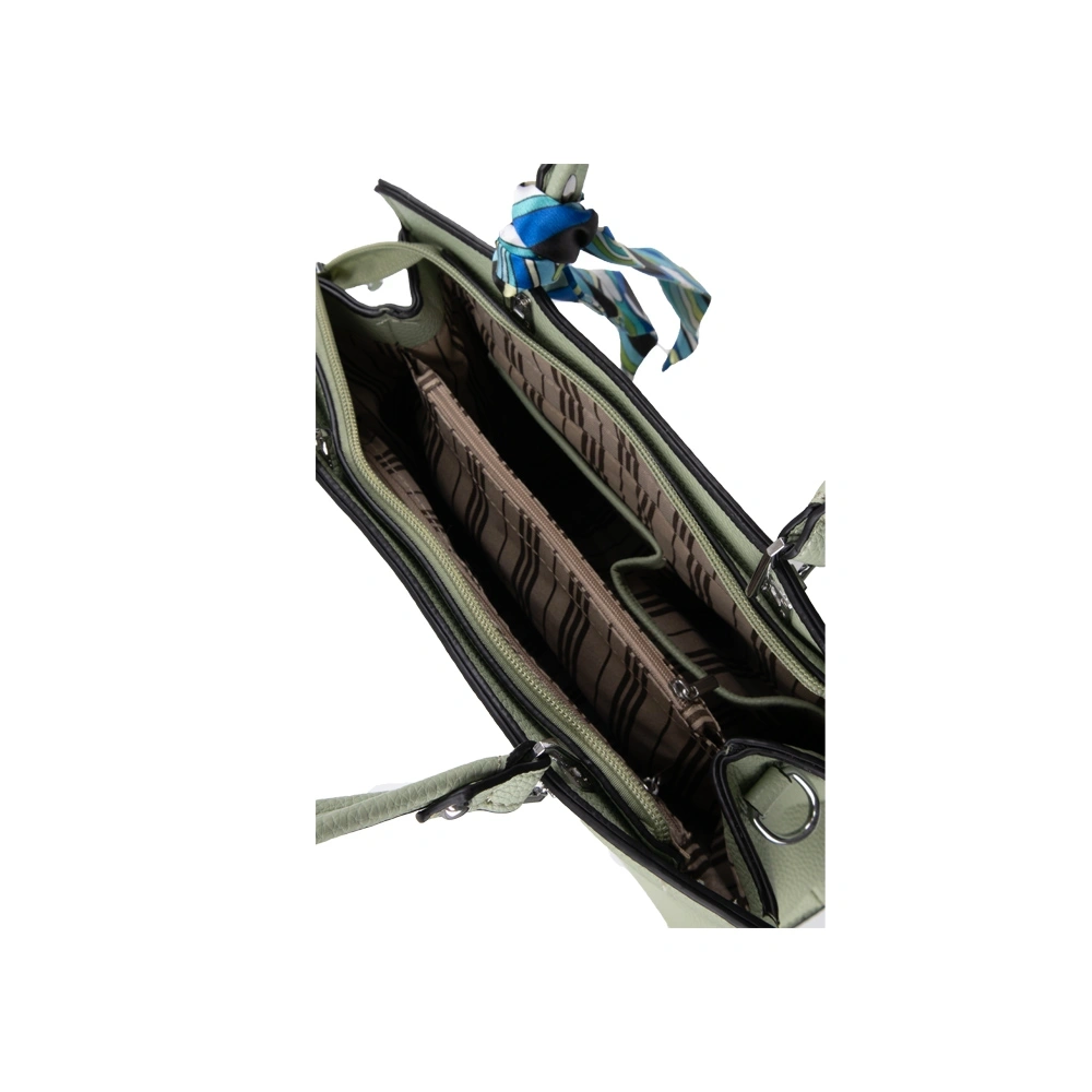 Geanta de mana Francesca Rossi FR6506, Verde, #3, Bagsy