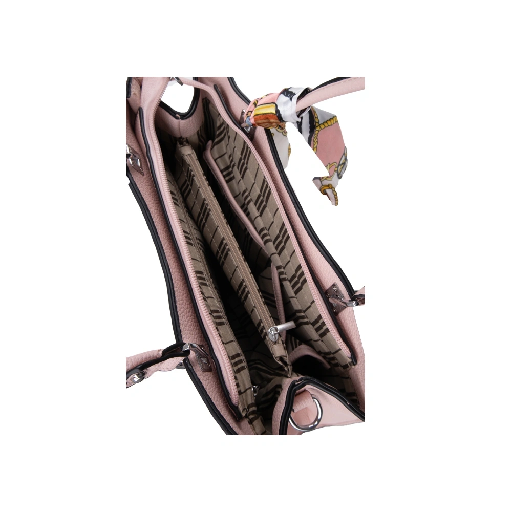 Geanta de mana Francesca Rossi FR6506, Roz, #4, Bagsy