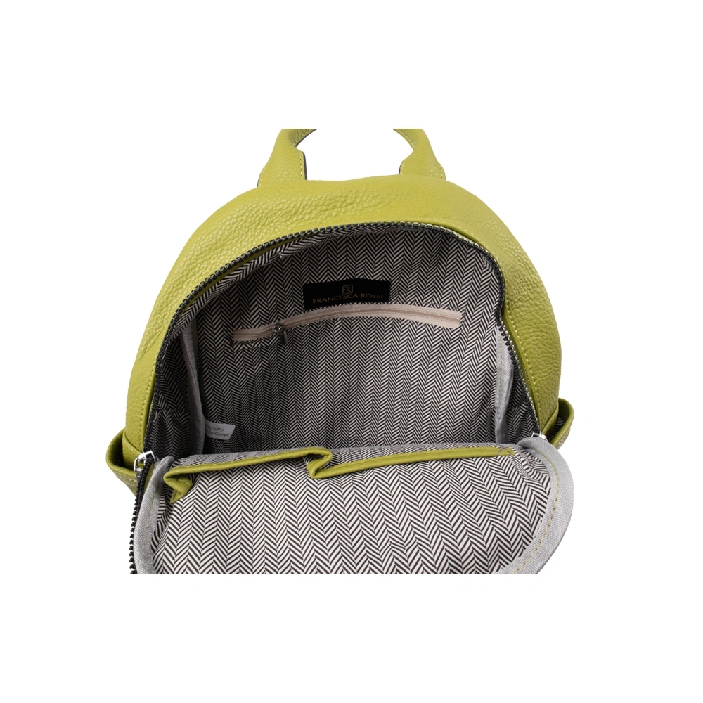 Rucsac dama Francesca Rossi FR6490, Verde, #4, Bagsy