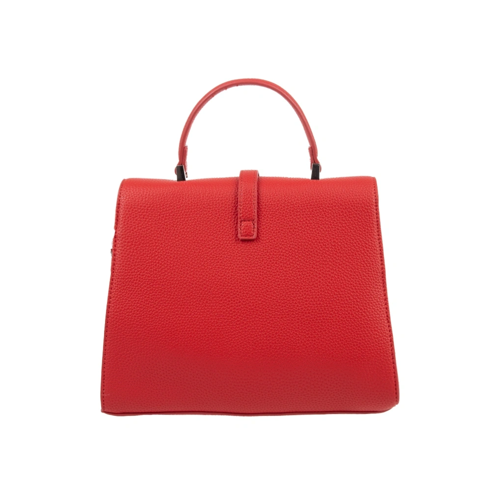 Geanta de mana din piele ecologica Francesca Rossi FR6492, Rosu, #2, Bagsy