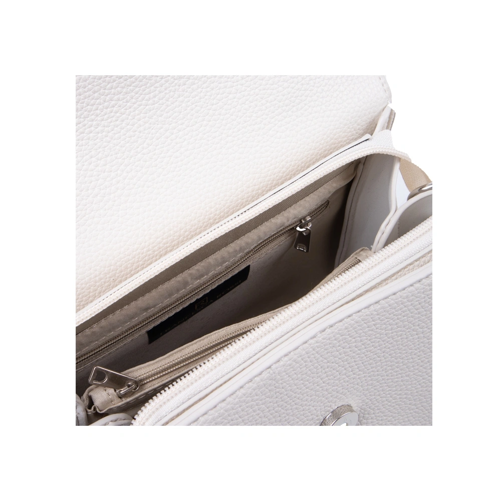 Geanta de mana din piele ecologica Francesca Rossi FR6492, Bej, #5, Bagsy