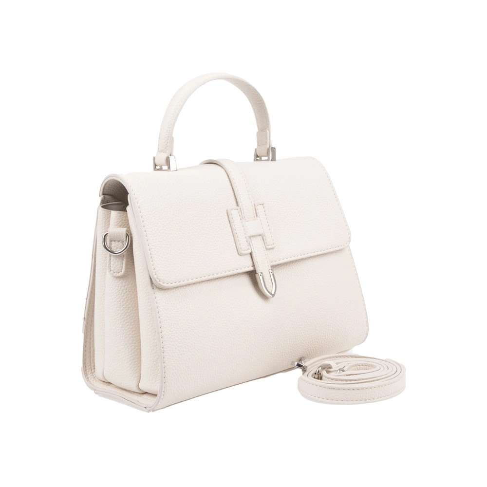 Geanta de mana din piele ecologica Francesca Rossi FR6492, Bej, #3, Bagsy