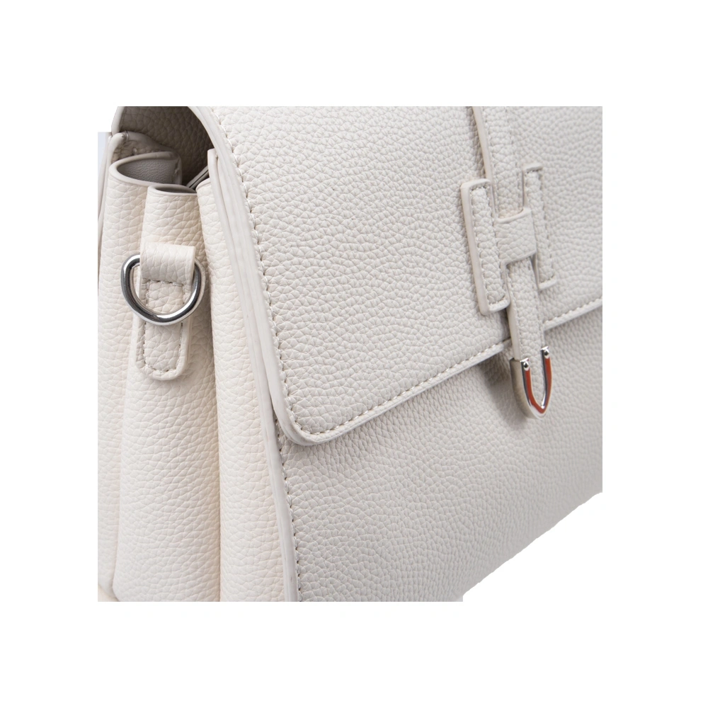 Geanta de mana din piele ecologica Francesca Rossi FR6492, Bej, #4, Bagsy