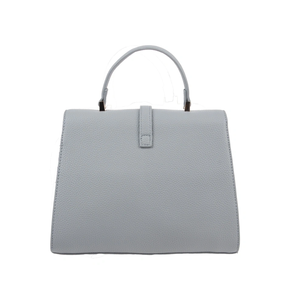 Geanta de mana din piele ecologica Francesca Rossi FR6492, Albastru deschis, #2, Bagsy