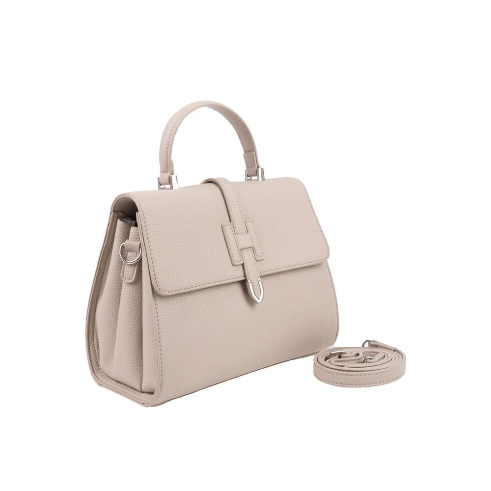 Geanta de mana din piele ecologica Francesca Rossi FR6492, Grej, #3, Bagsy