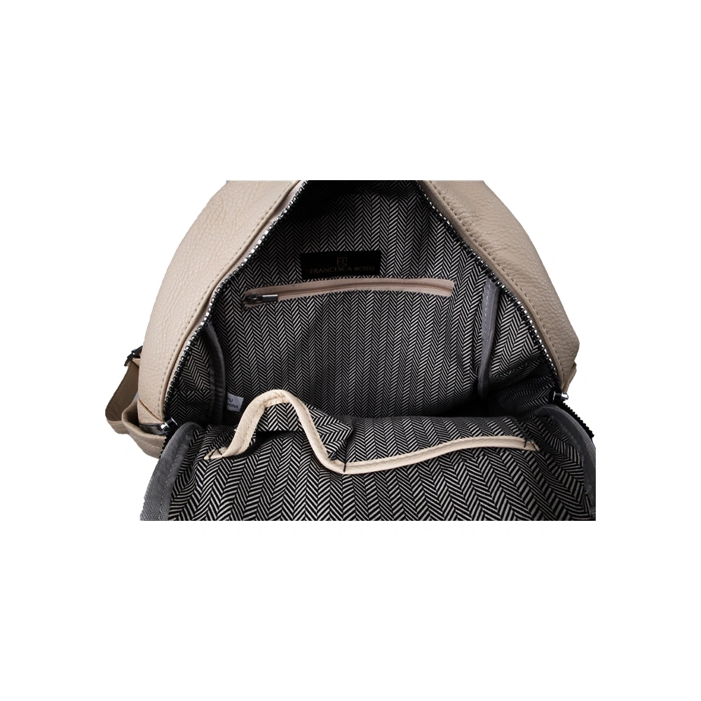 Rucsac dama Francesca Rossi FR6490, Kaki, #3, Bagsy