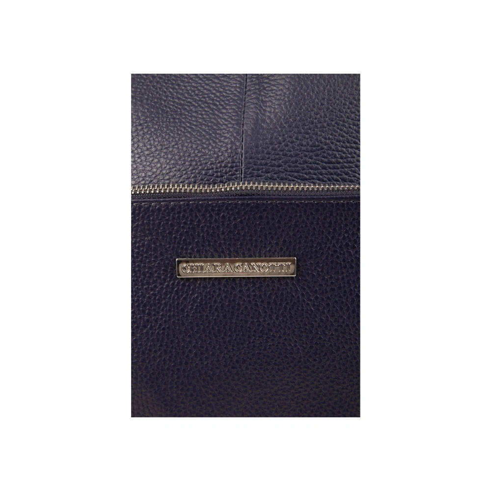 Rucsac din piele naturala Chiara Canotti CC1244, Albastru inchis, #4, Bagsy
