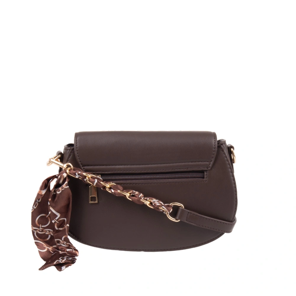 Geanta de umar din piele ecologica Francesca Rossi FR6531, Maro inchis, Nr. 3, Bagsy